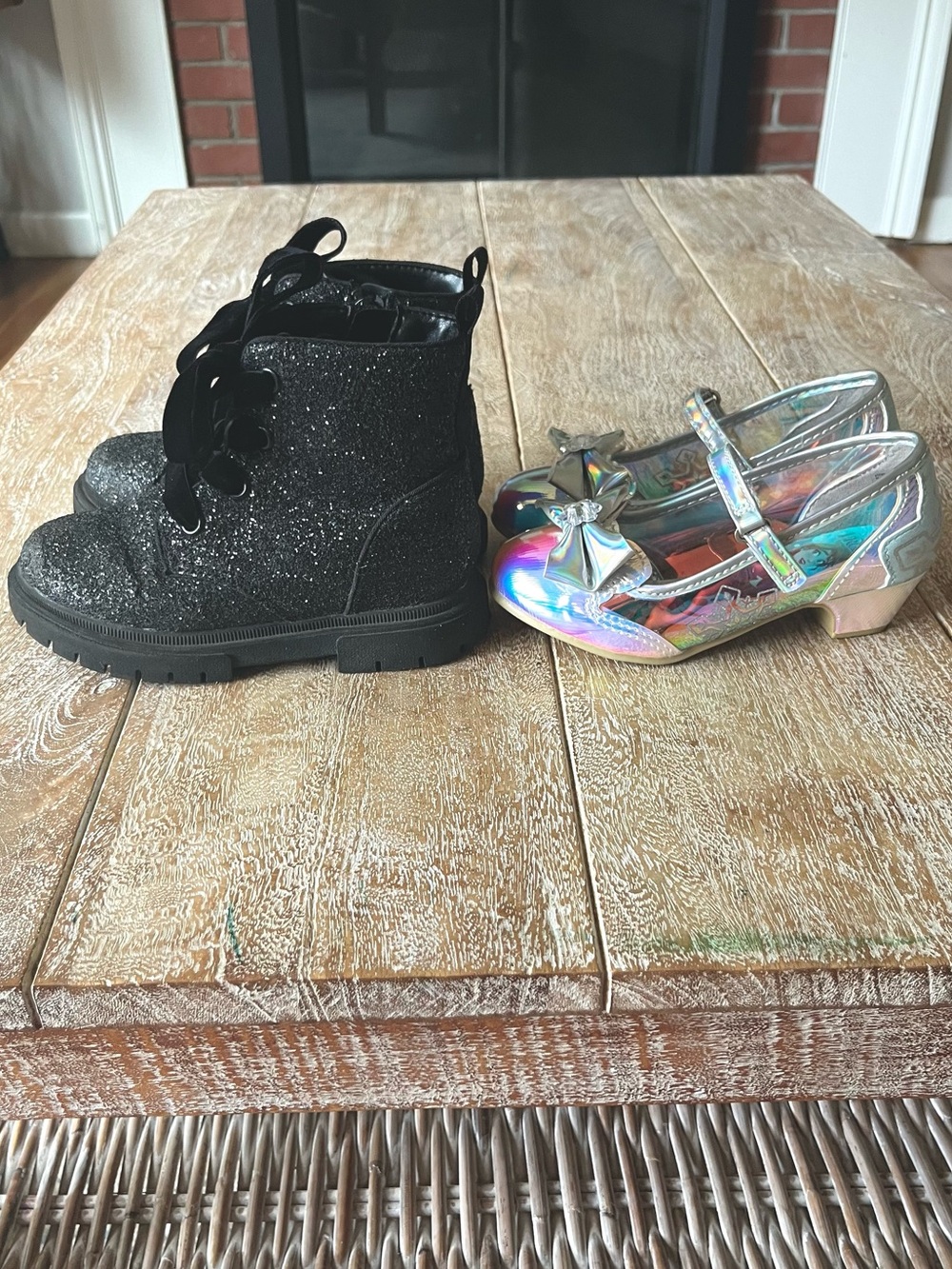 Two Pairs Girls Shoes - Picture 3 of 14